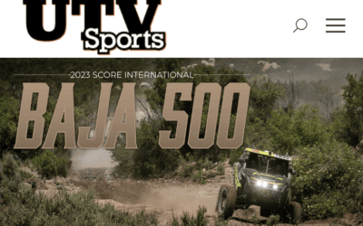  Victory for Polaris’ Brock Heger at SCORE International’s 55th Annual Baja 500 (UTVsportsMag.com)