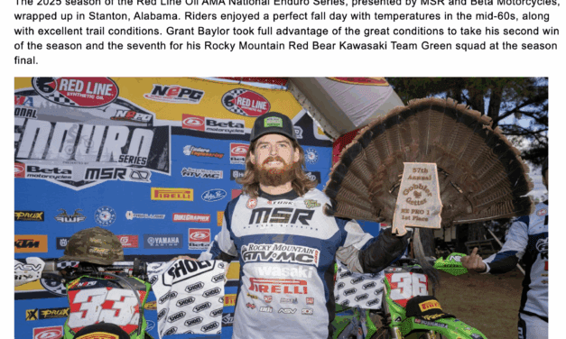 2025 AMA National Enduro Final Round Results (CycleNews.com)
