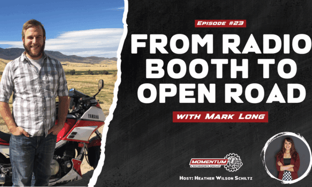 EP23: From Radio Booth to Open Road – Mark Long, Driven to Ride Podcast Host & Producer