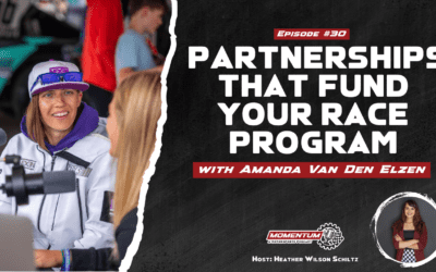EP30: Building Partnerships That Fund Your Race Program – Amanda Van Den Elzen, Racer On Demand Founder